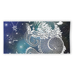 Constellation Of Capricorn Print Beach Towel