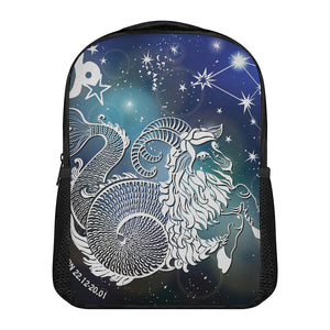 Constellation Of Capricorn Print Casual Backpack