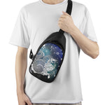 Constellation Of Capricorn Print Chest Bag