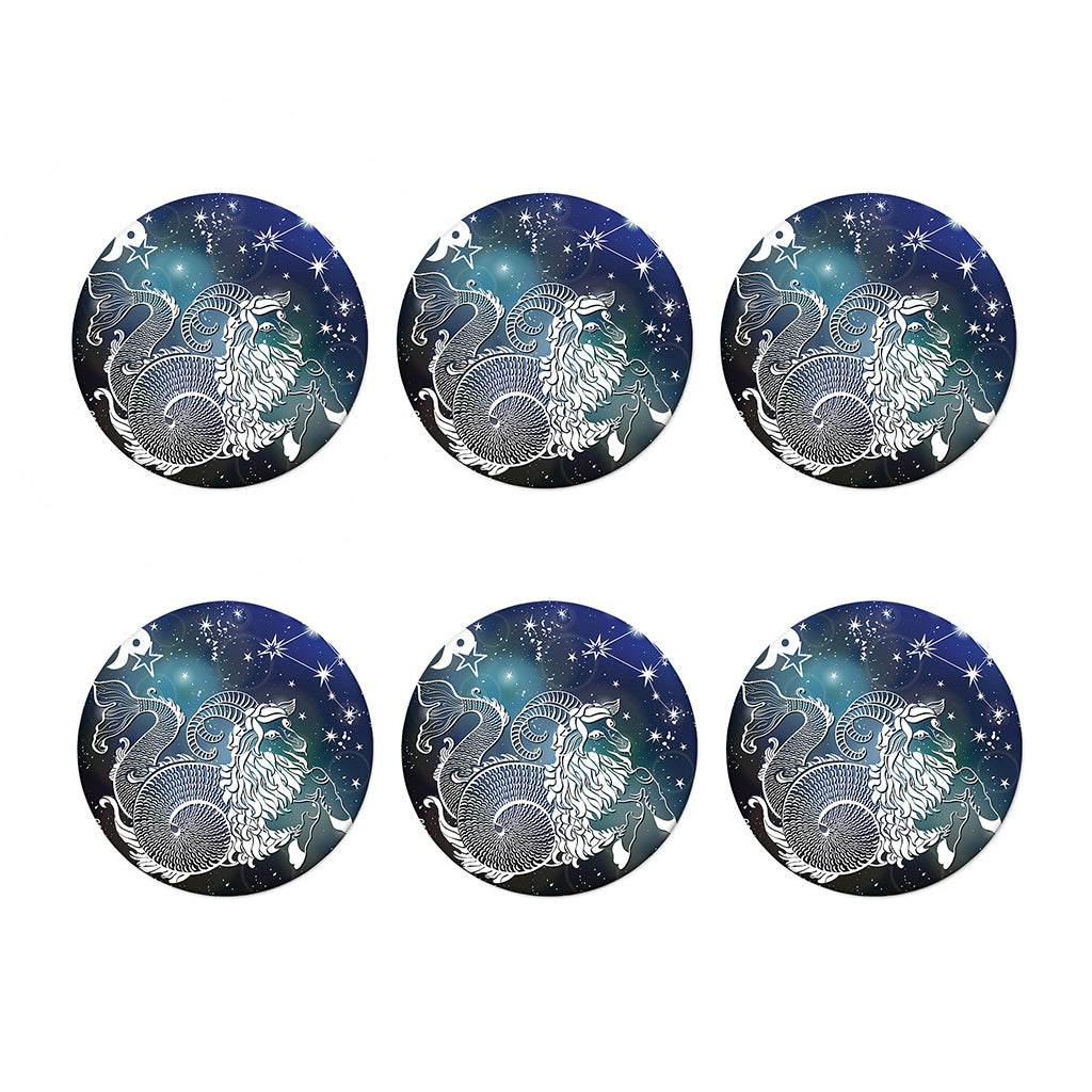 Constellation Of Capricorn Print Coaster Set