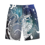 Constellation Of Capricorn Print Cotton Shorts