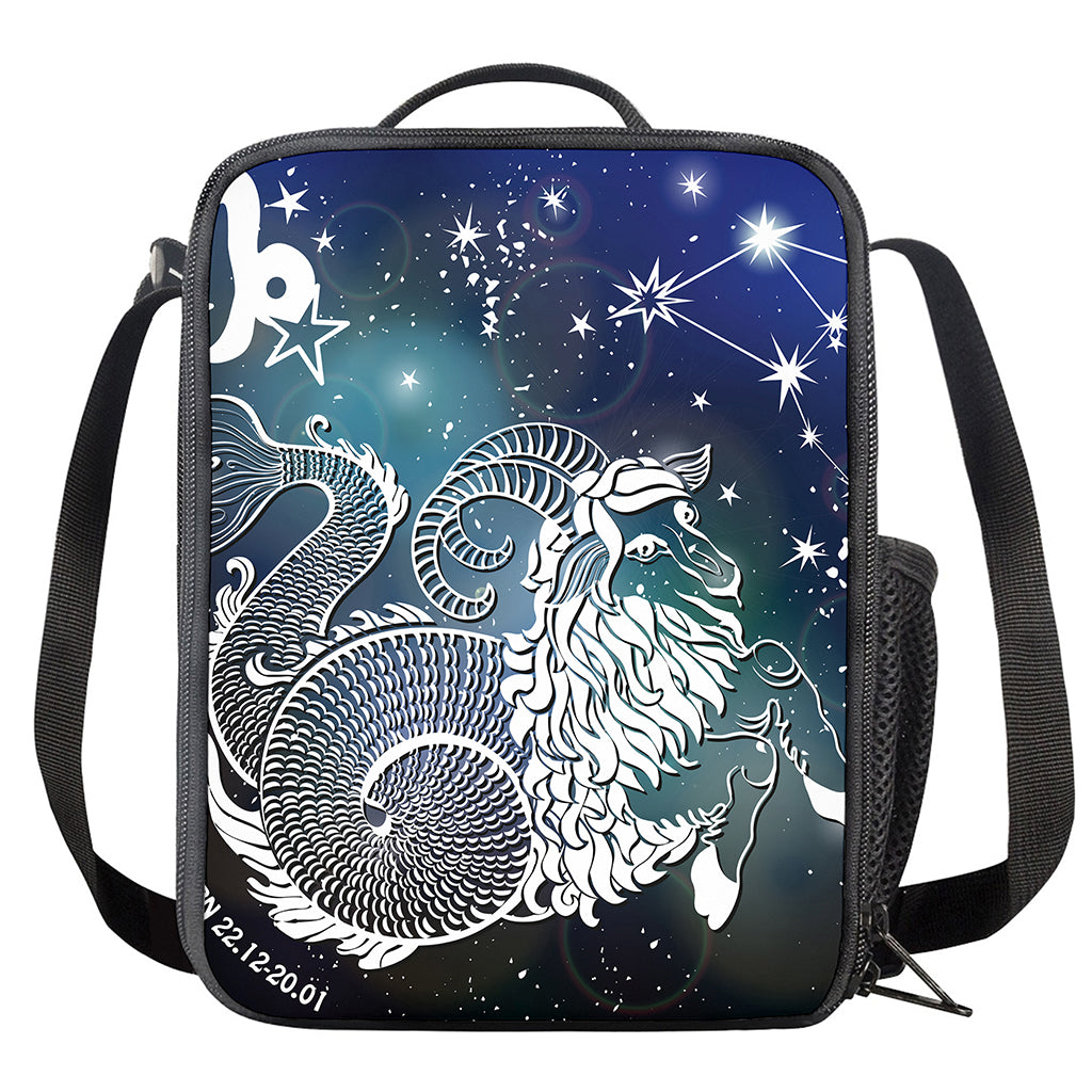 Constellation Of Capricorn Print Crossbody Lunch Bag