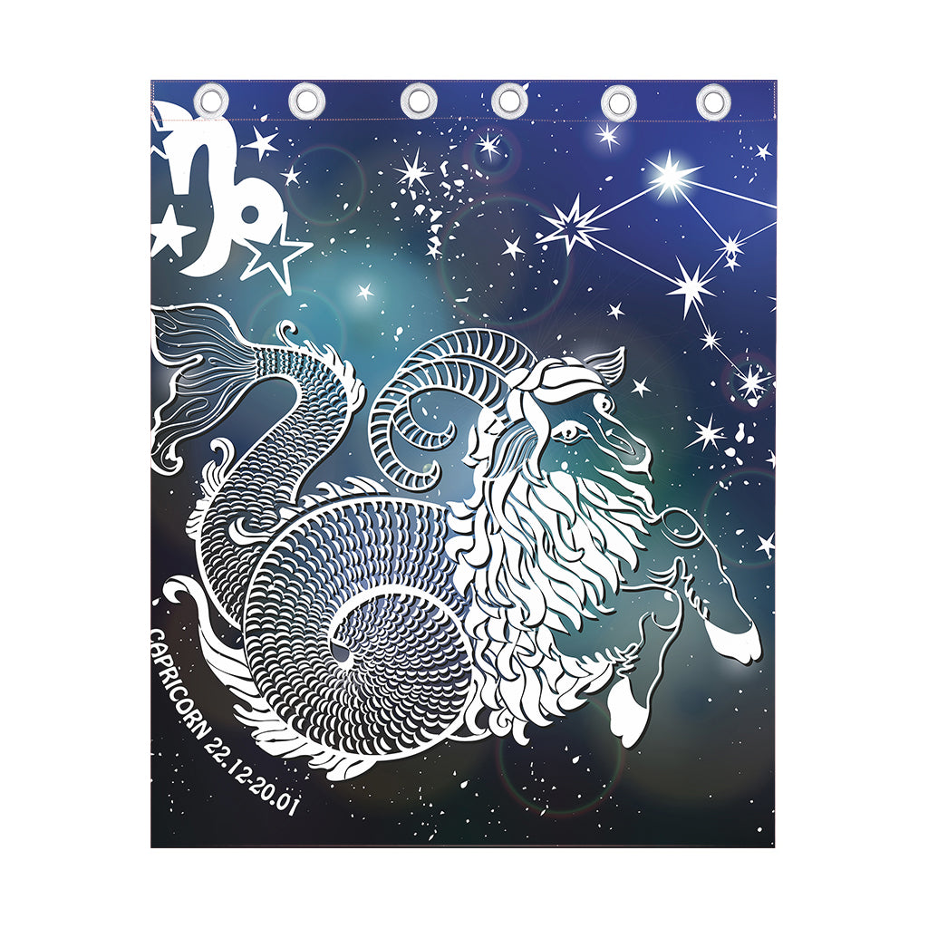 Constellation Of Capricorn Print Curtain