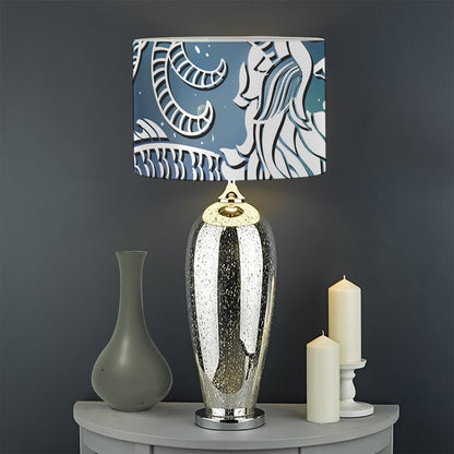 Constellation Of Capricorn Print Drum Lamp Shade