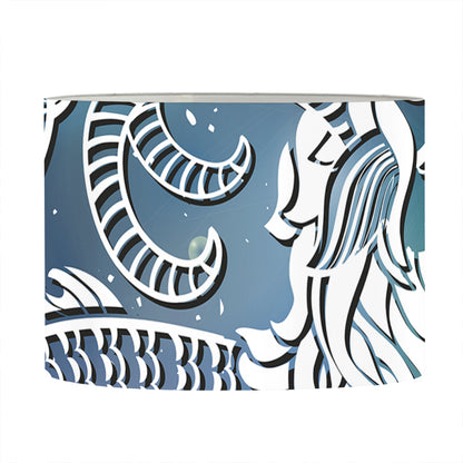 Constellation Of Capricorn Print Drum Lamp Shade