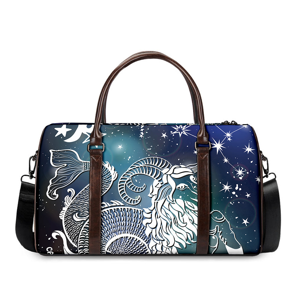 Constellation Of Capricorn Print Duffle Bag