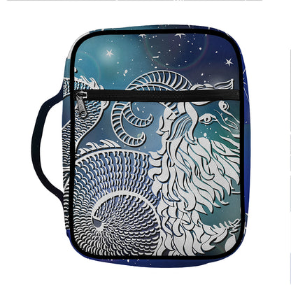 Constellation Of Capricorn Print Front Pocket Bible Bag