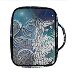 Constellation Of Capricorn Print Front Pocket Bible Bag