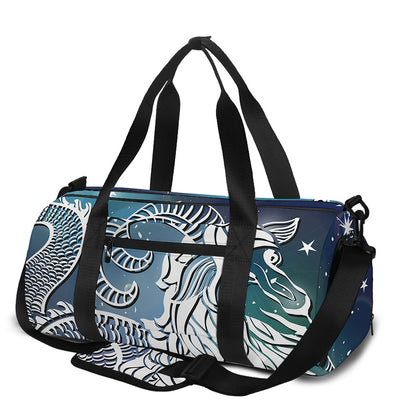 Constellation Of Capricorn Print Gym Bag