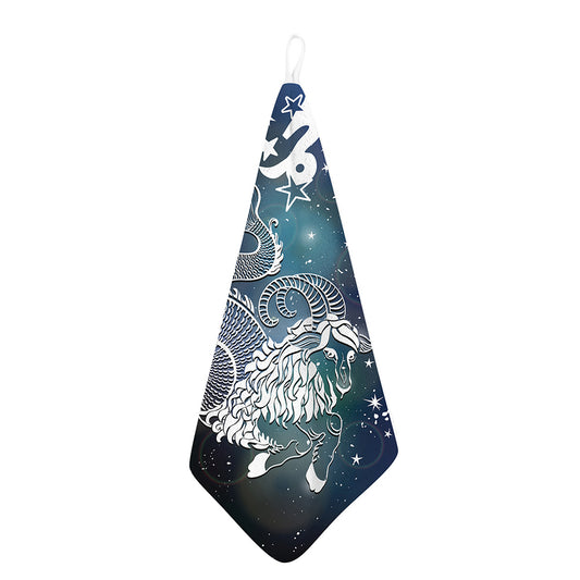 Constellation Of Capricorn Print Hand Towel