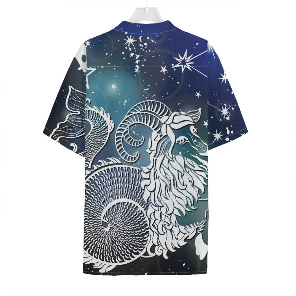 Constellation Of Capricorn Print Hawaiian Shirt