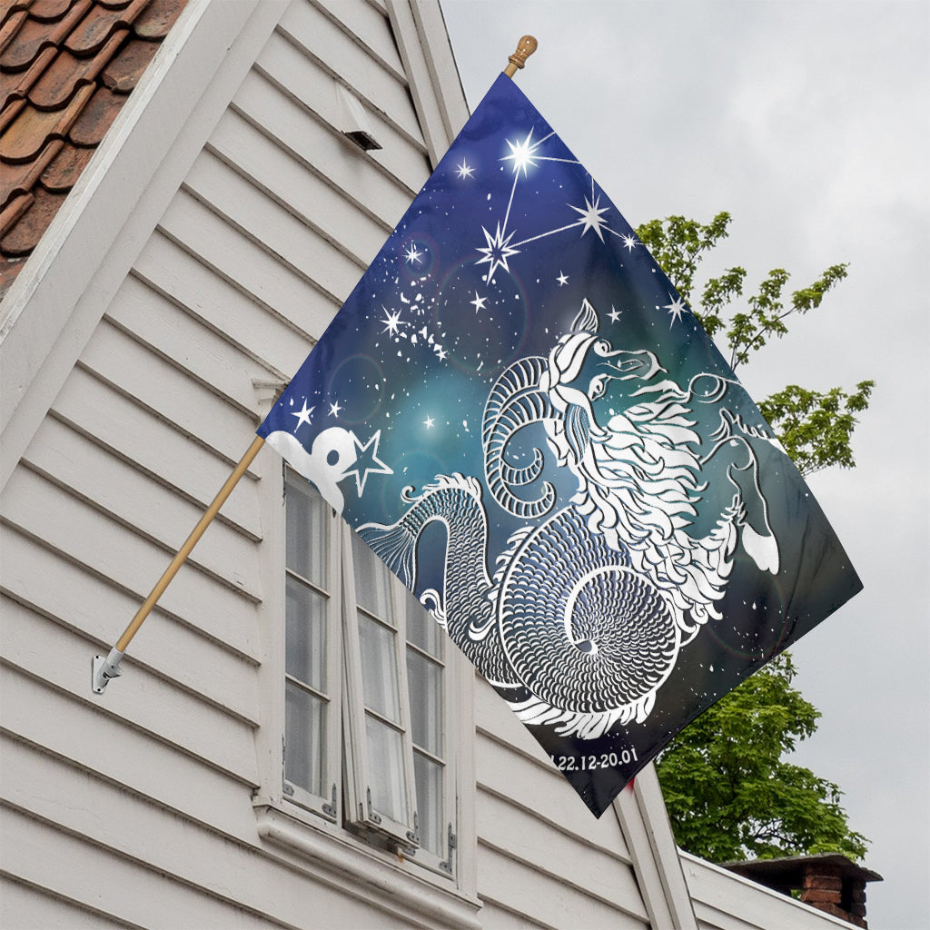 Constellation Of Capricorn Print House Flag