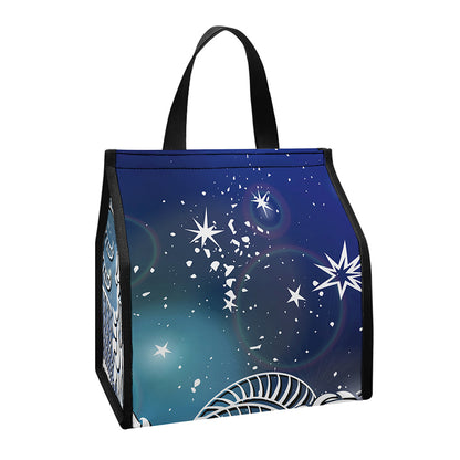 Constellation Of Capricorn Print Insulated Lunch Tote