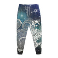 Constellation Of Capricorn Print Jogger Pants