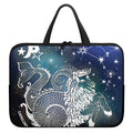 Constellation Of Capricorn Print Laptop Sleeve With Handle