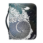 Constellation Of Capricorn Print Leather Bible Cover