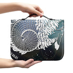 Constellation Of Capricorn Print Leather Bible Cover