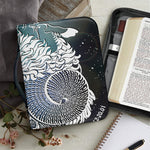 Constellation Of Capricorn Print Leather Bible Cover