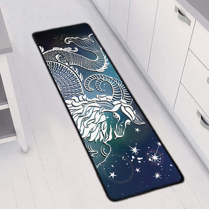 Constellation Of Capricorn Print Long Kitchen Mat