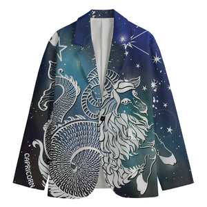 Constellation Of Capricorn Print Men's Blazer