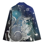 Constellation Of Capricorn Print Men's Blazer