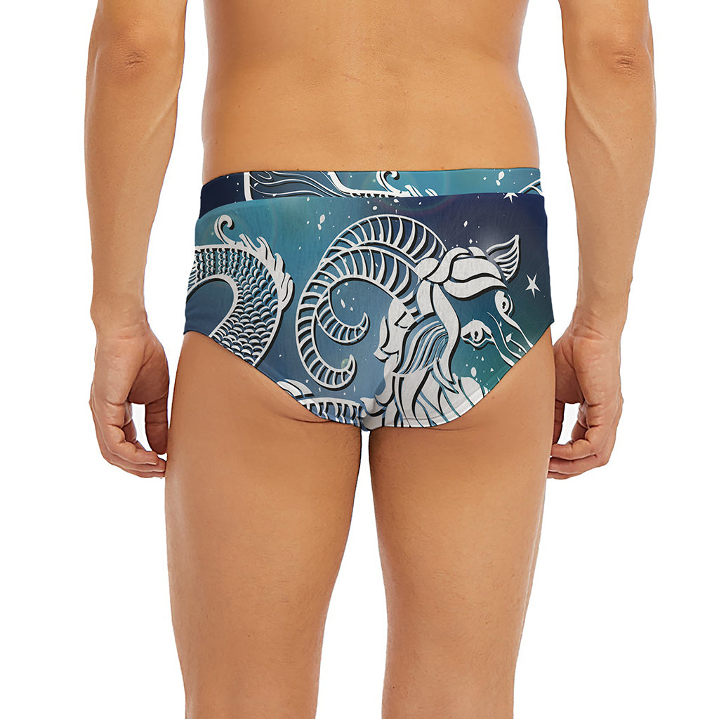 Constellation Of Capricorn Print Men's Briefs