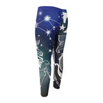 Constellation Of Capricorn Print Men's Compression Pants