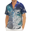 Constellation Of Capricorn Print Men's Deep V-Neck Shirt