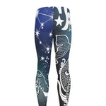 Constellation Of Capricorn Print Men's leggings