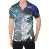 Constellation Of Capricorn Print Men's Shirt