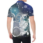 Constellation Of Capricorn Print Men's Shirt