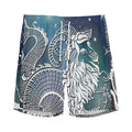 Constellation Of Capricorn Print Men's Athletic Shorts