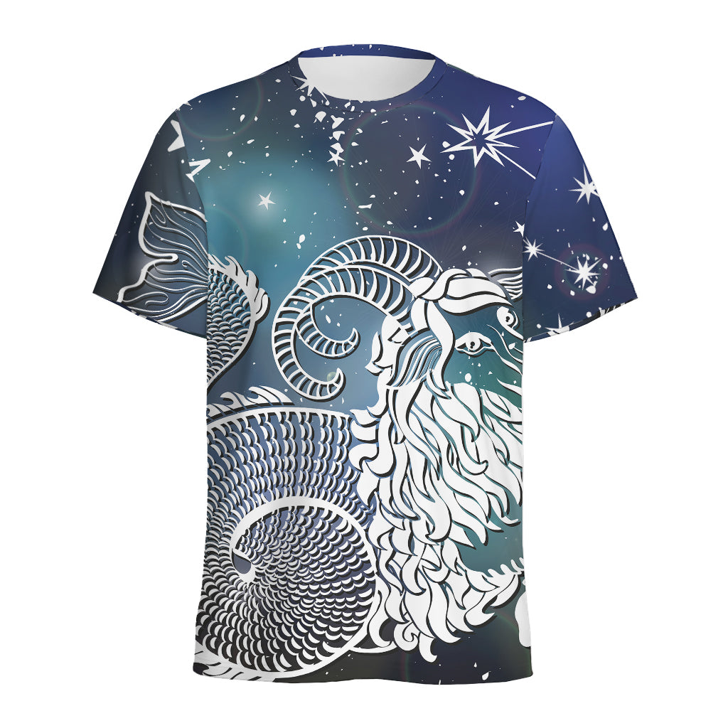 Constellation Of Capricorn Print Men's Sports T-Shirt