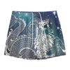 Constellation Of Capricorn Print Mesh Shorts