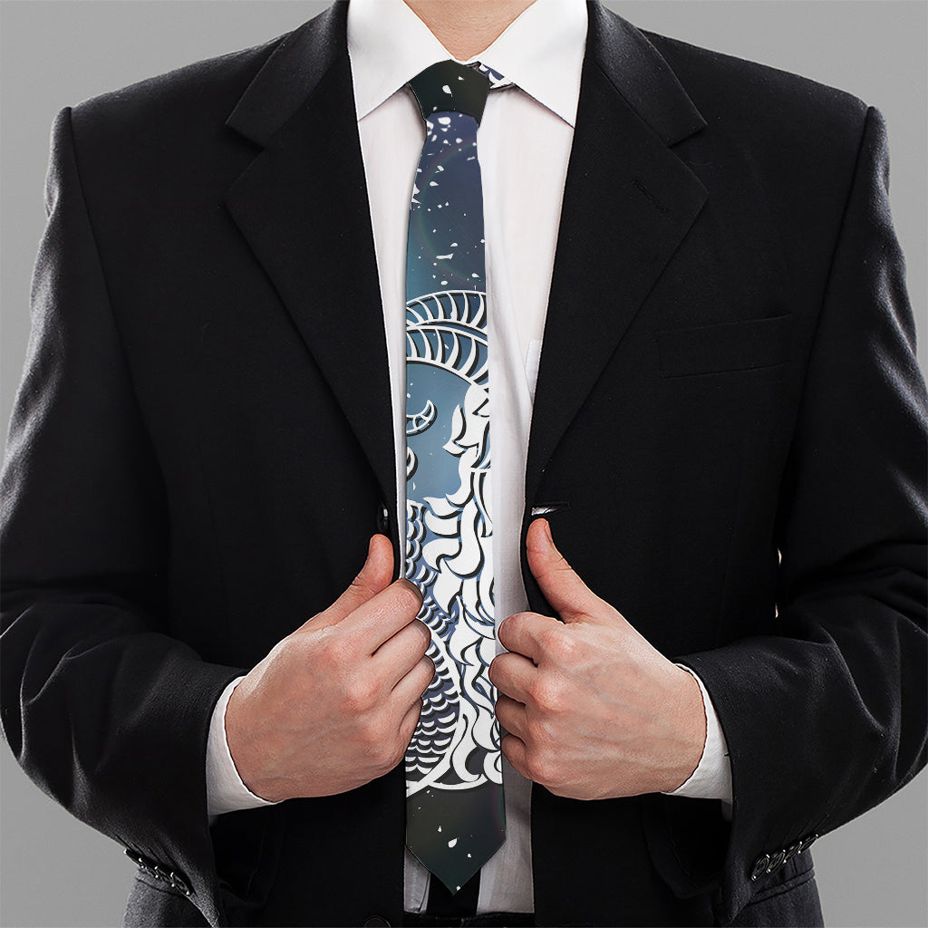 Constellation Of Capricorn Print Necktie