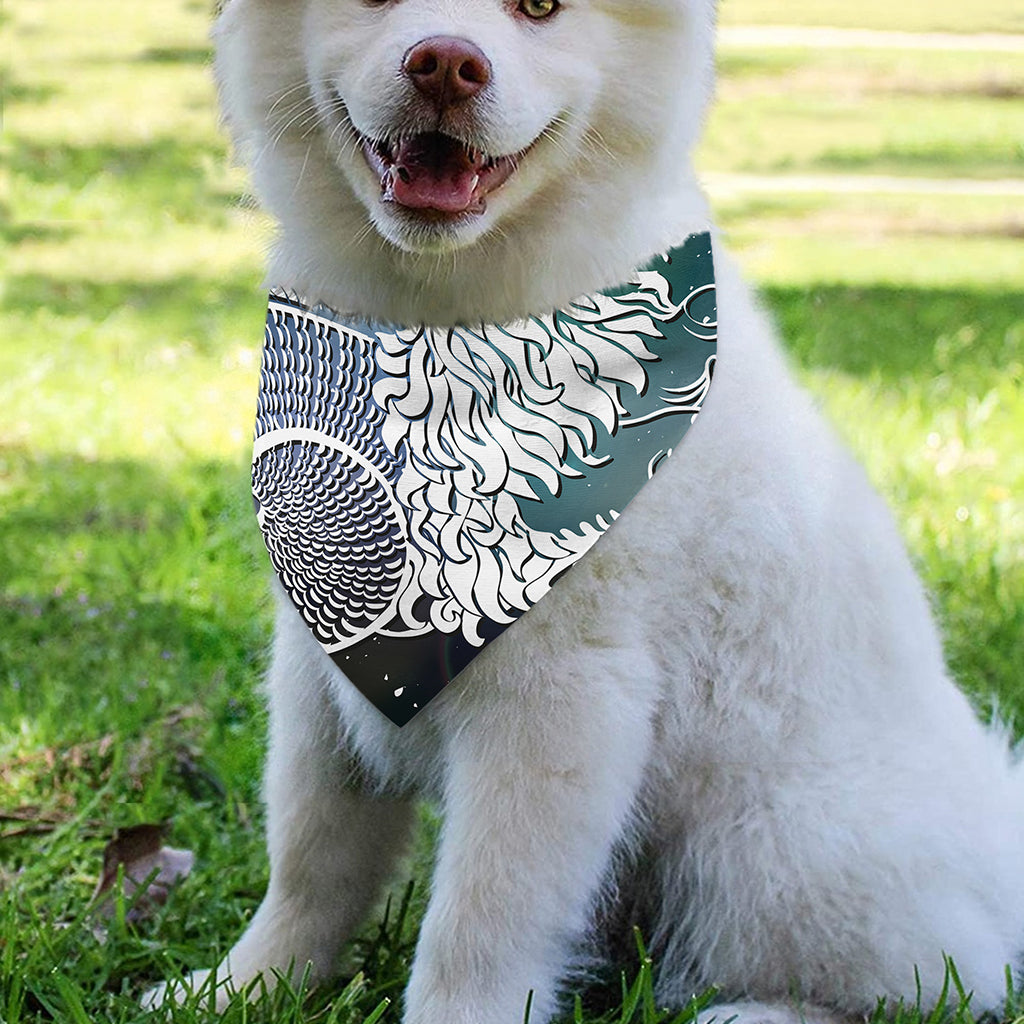 Constellation Of Capricorn Print Over The Collar Dog Bandana