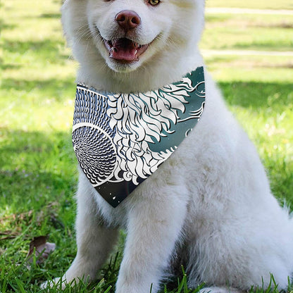 Constellation Of Capricorn Print Over The Collar Dog Bandana