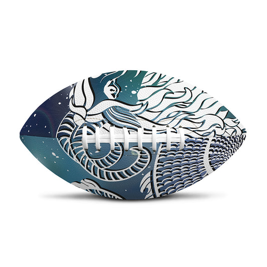 Constellation Of Capricorn Print Rugby Ball