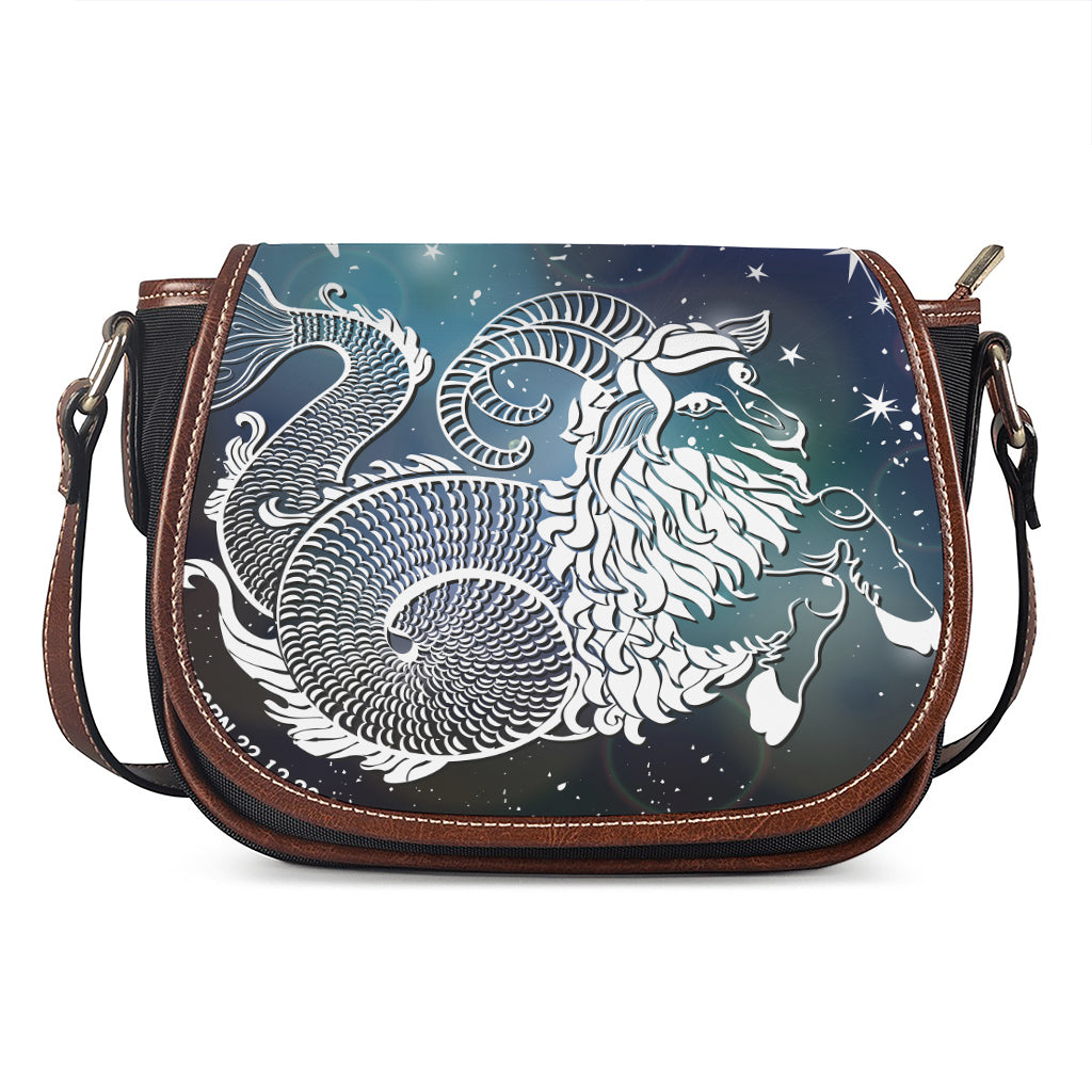 Constellation Of Capricorn Print Saddle Bag