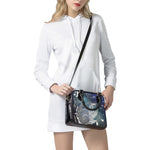 Constellation Of Capricorn Print Shoulder Handbag