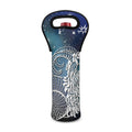 Constellation Of Capricorn Print Single Neoprene Wine Tote