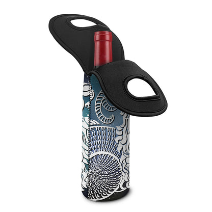 Constellation Of Capricorn Print Single Neoprene Wine Tote