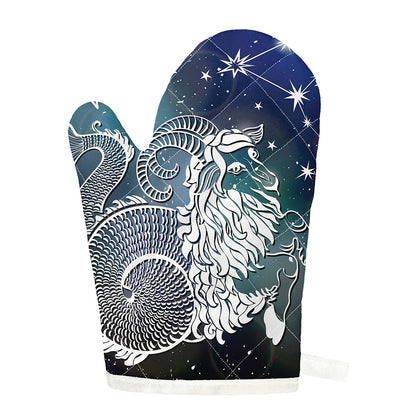 Constellation Of Capricorn Print Single Oven Mitt
