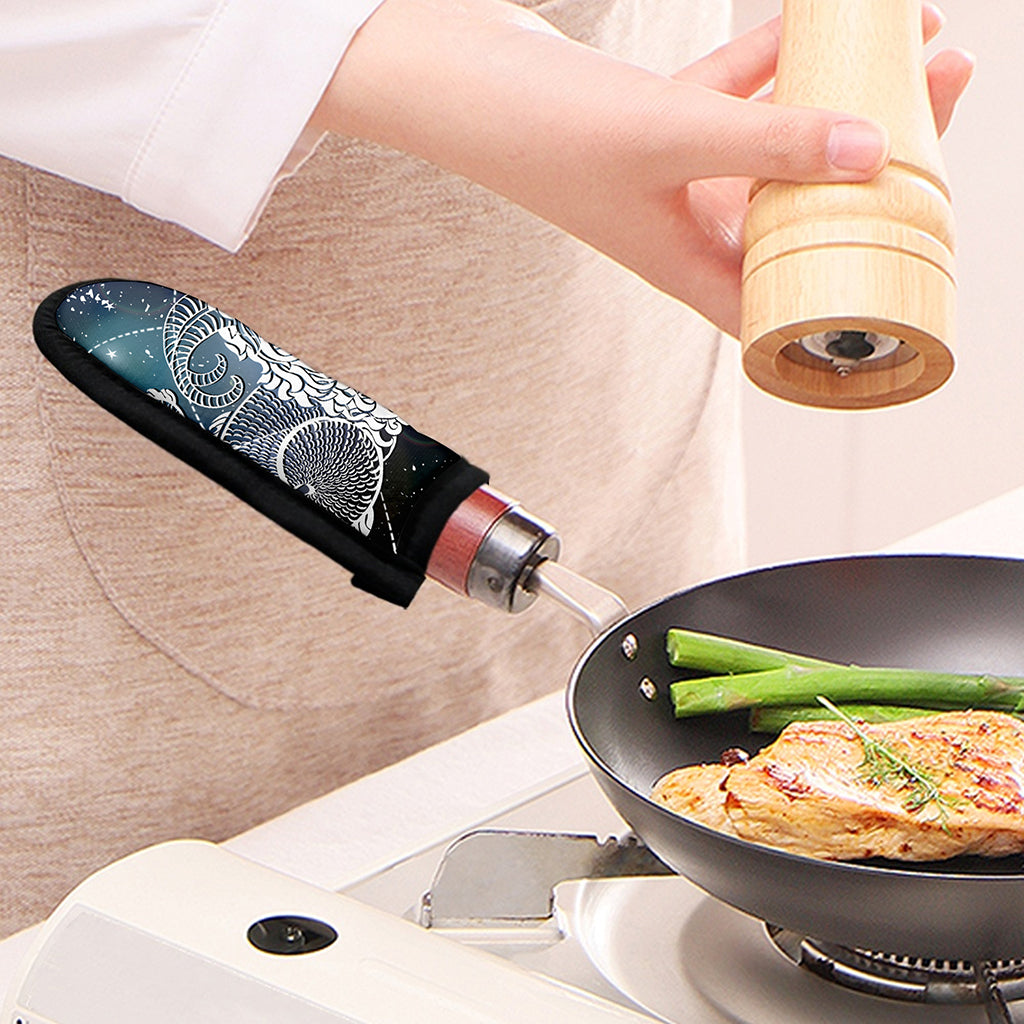 Constellation Of Capricorn Print Skillet Handle Cover