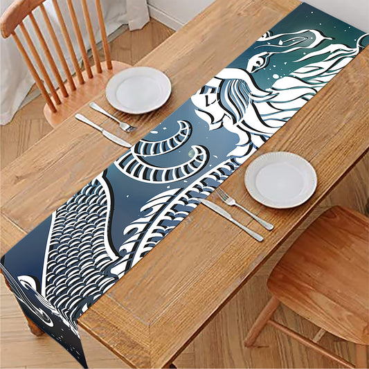 Constellation Of Capricorn Print Table Runner