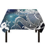 Constellation Of Capricorn Print Tablecloth