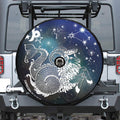 Constellation Of Capricorn Print Tire Cover With Camera Hole