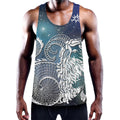 Constellation Of Capricorn Print Men's Workout Tank Top