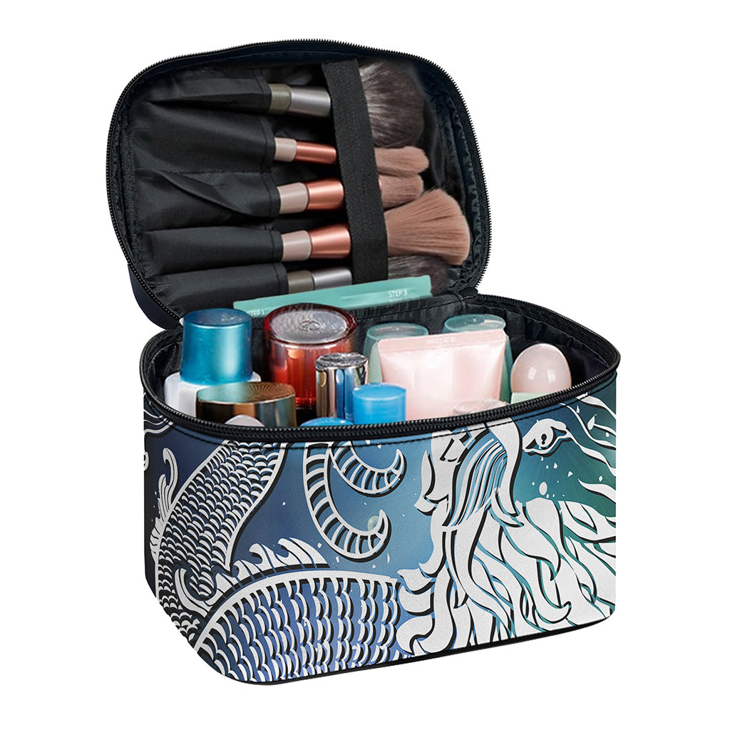 Constellation Of Capricorn Print Travel Makeup Bag
