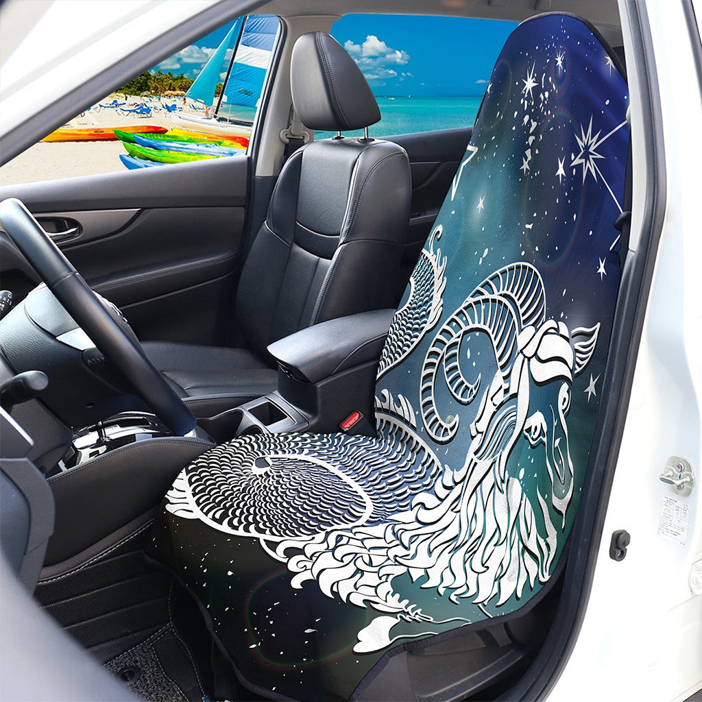Constellation Of Capricorn Print Waterproof Car Seat Cover